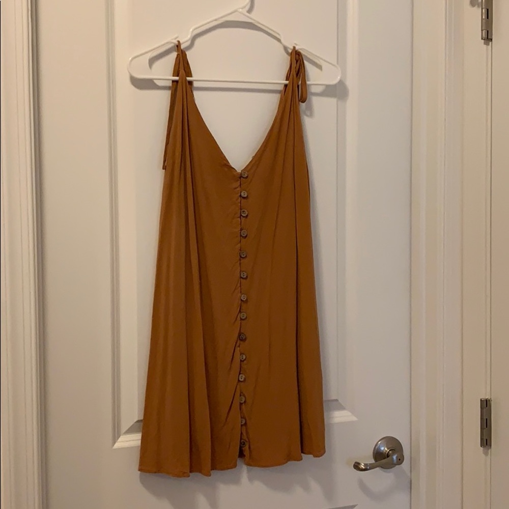 Short button down dress